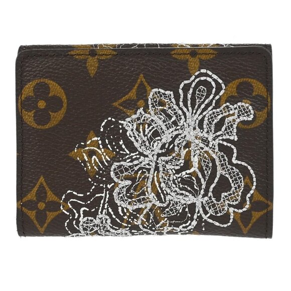 Louis Vuitton Monogram Dentelle Ludlow Coin Case Wallet M95392 CT0077 115371 - Picture 2 of 7